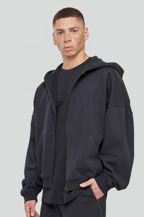 Oversized Zip Hoody